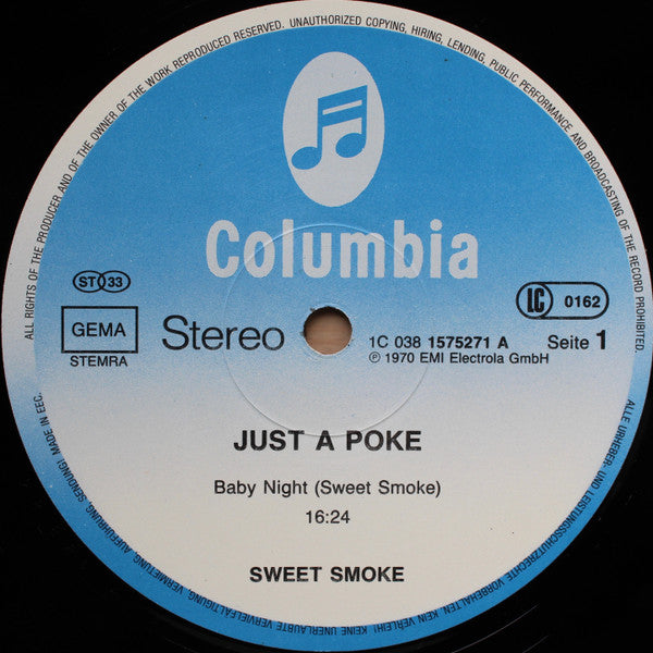 Sweet Smoke : Just A Poke (LP, Album, RE)