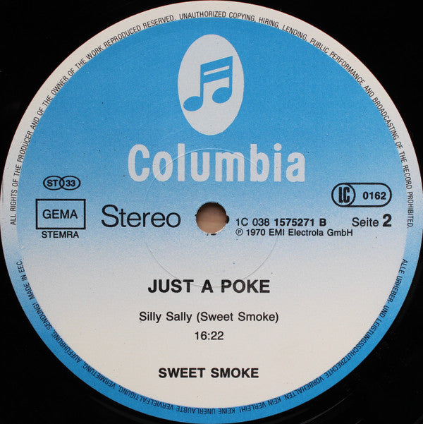 Sweet Smoke : Just A Poke (LP, Album, RE)