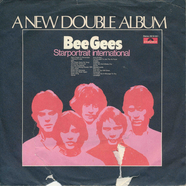 Bee Gees : I.O. I.O. (7", Single)