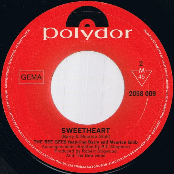 Bee Gees : I.O. I.O. (7", Single)