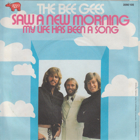 The Bee Gees* : Saw A New Morning (7", Single)