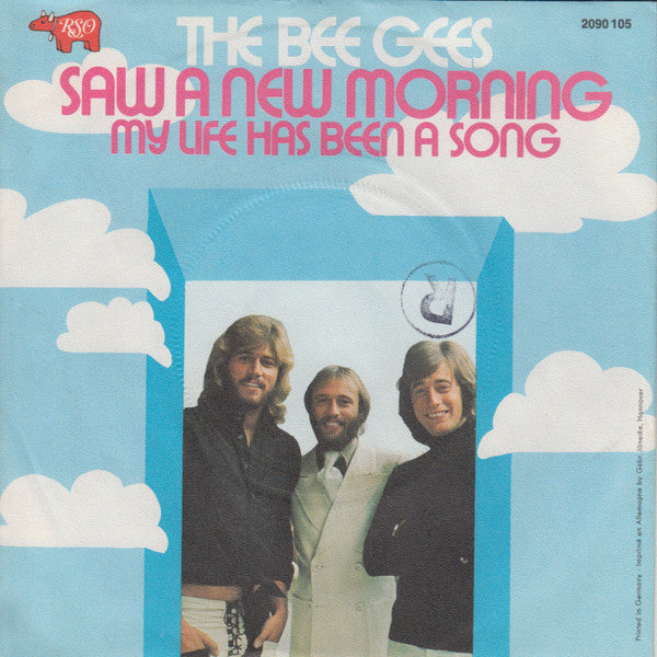 The Bee Gees* : Saw A New Morning (7", Single)