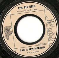The Bee Gees* : Saw A New Morning (7", Single)