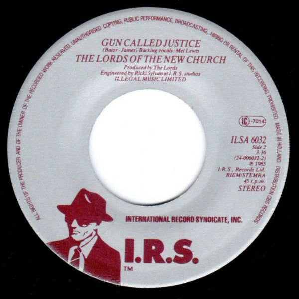 The Lords* : When The Blood Runs Cold (Special Remix) (7", Single)
