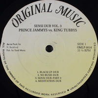 King Tubbys* vs Prince Jammy : Sensi Dub Vol. 3 (LP, Album)