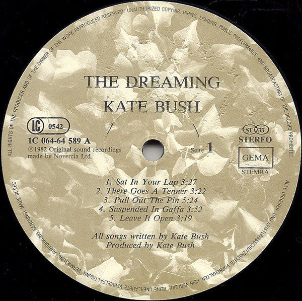 Kate Bush : The Dreaming (LP, Album)