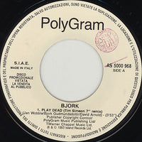 Bjork* / Wet Wet Wet : Play Dead / Cold Cold Heart (7", Jukebox, Promo)