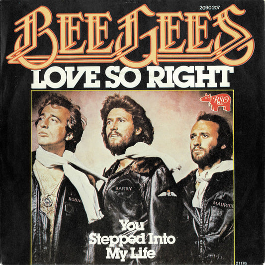 Bee Gees : Love So Right (7", Single)