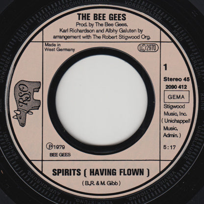 Bee Gees : Spirits (Having Flown) (7", Single)
