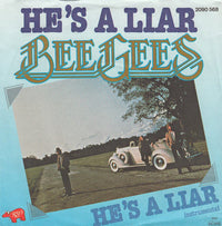 Bee Gees : He's A Liar (7", Single)