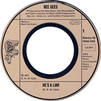 Bee Gees : He's A Liar (7", Single)