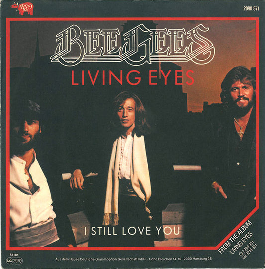 Bee Gees : Living Eyes (7", Single)