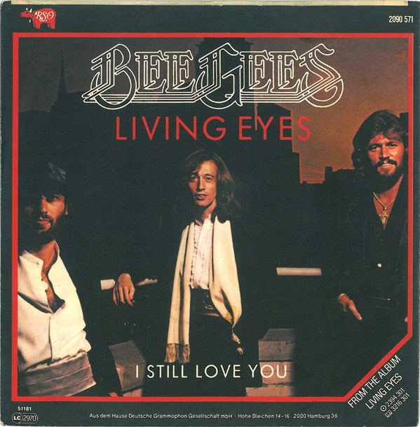 Bee Gees : Living Eyes (7", Single)