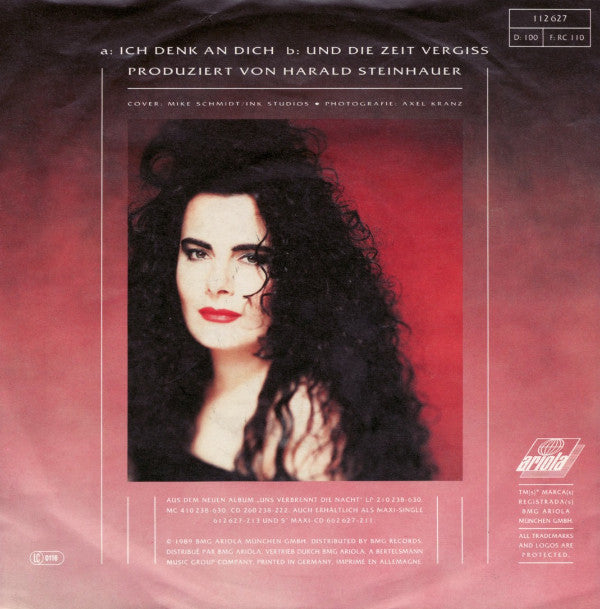 Marianne Rosenberg : Ich Denk An Dich (7", Single)
