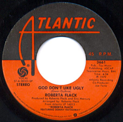 Roberta Flack With Donny Hathaway : Back Together Again (7", Single, Spe)