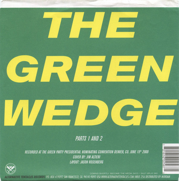 Jello Biafra : Emergency Election Special (7", Single, M/Print)