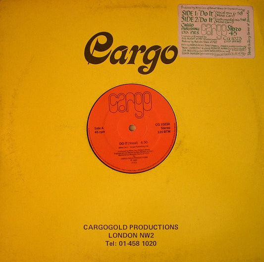 Cargo (2) : Do It (12")