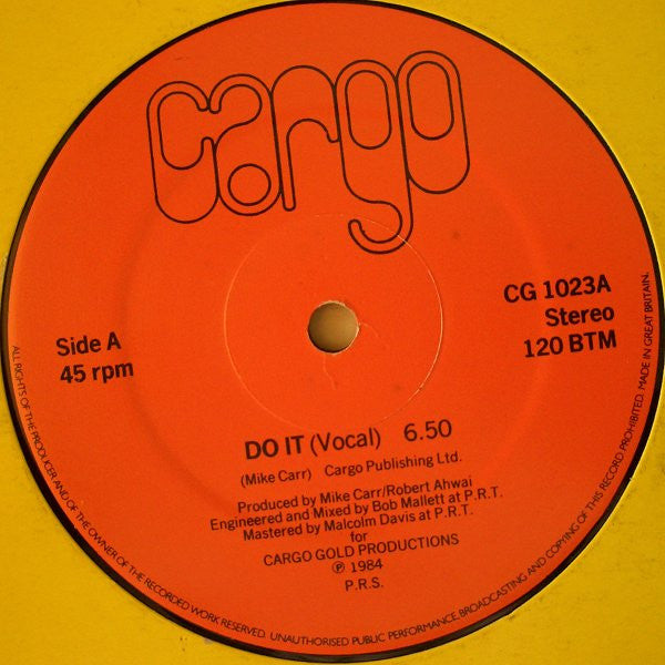 Cargo (2) : Do It (12")
