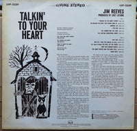 Jim Reeves : Talkin' To Your Heart (LP, Album)