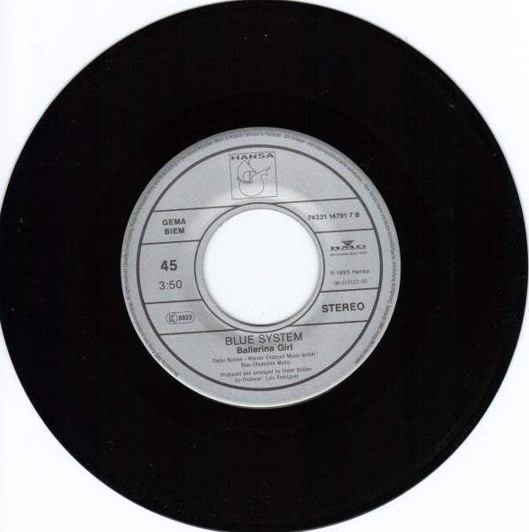 Blue System : Operator [New Recording] (7", Single)
