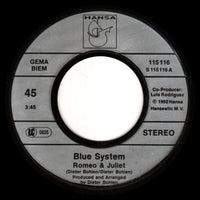 Blue System : Romeo And Juliet (7", Single)