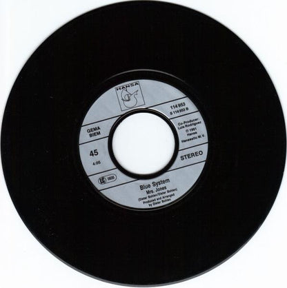 Dionne Warwick & Dieter Bohlen / Blue System : It's All Over (7", Single)