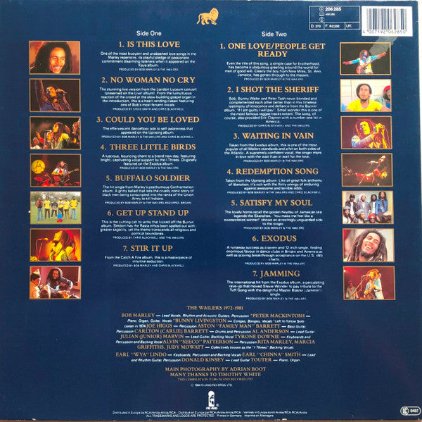 Bob Marley And The Wailers* : Legend - The Best Of Bob Marley And The Wailers (LP, Comp, RE, Gat)