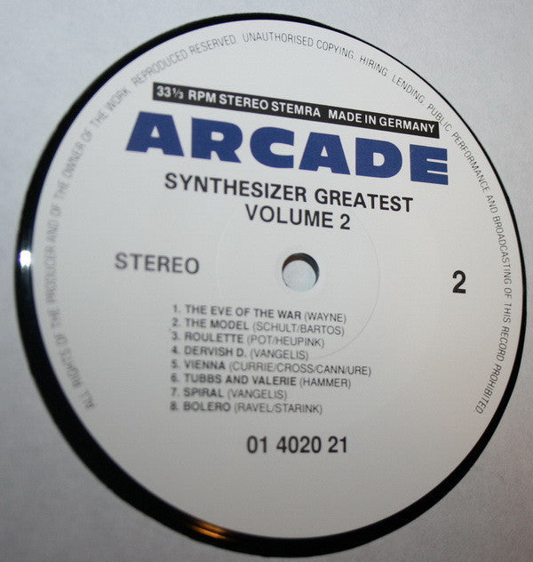 Ed Starink : Synthesizer Greatest Volume 2 (LP, Album)