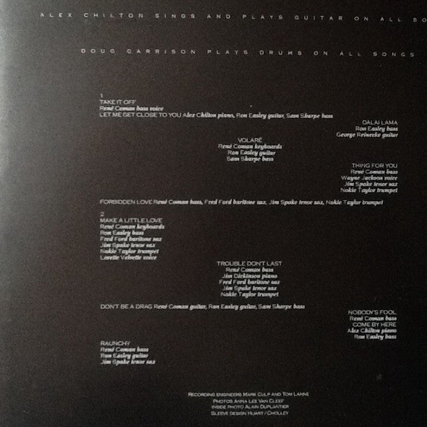 Alex Chilton : High Priest (LP, Album, Gat)