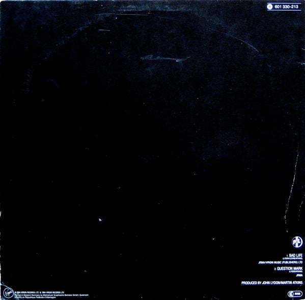 PiL* : Bad Life (12", Single)