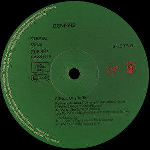 Genesis : A Trick Of The Tail (LP, Album, RE, Gat)