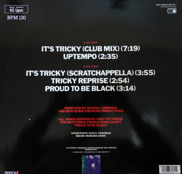 Run-D.M.C.* : It's Tricky (And More) (Remix) (12", Maxi)