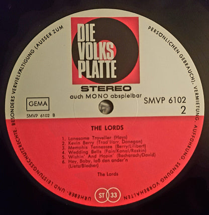 The Lords : Deutschlands Beatband Nr. 1 (LP, Album, RE)
