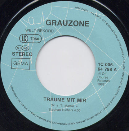 Grauzone : Träume Mit Mir (7", Single)