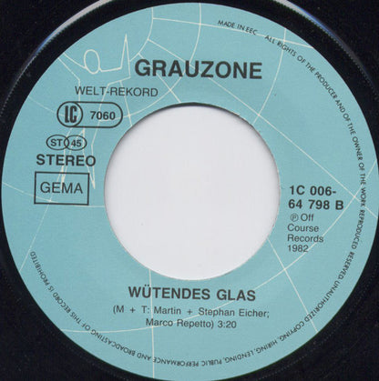 Grauzone : Träume Mit Mir (7", Single)