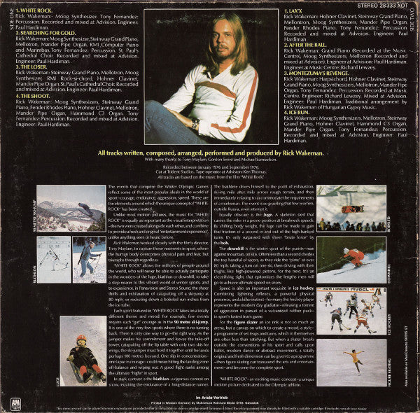 Rick Wakeman : White Rock (LP, Album)