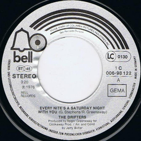 The Drifters : Every Nite's A Saturday Night With You (7", Single)