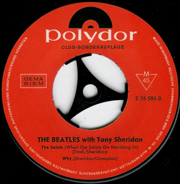 The Beatles & Tony Sheridan : The Beatles & Tony Sheridan (7", EP, Mono, Club, RE)