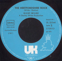Ricky Wilde : I Am An Astronaut (7", Single)