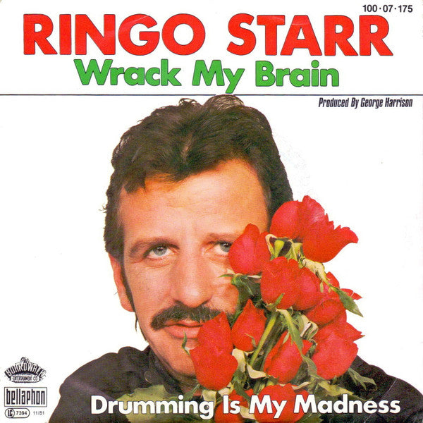 Ringo Starr : Wrack My Brain (7", Single)