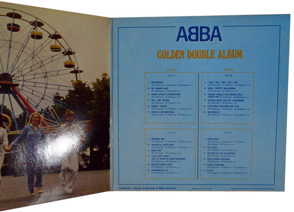 ABBA : Golden Double Album (2xLP, Comp, Gat)