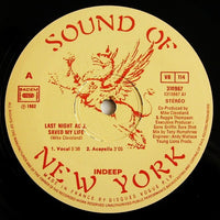 Indeep : Last Night A D.J. Saved My Life (Original Version) (12", Single, Ltd)