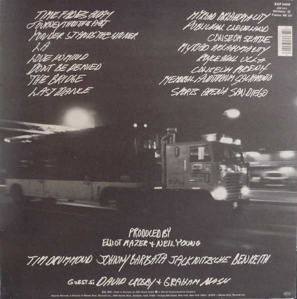 Neil Young : Time Fades Away (LP, Album, RE)