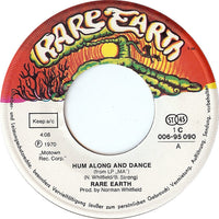 Rare Earth : Hum Along And Dance (7", Single)
