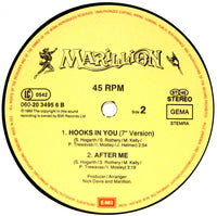 Marillion : Hooks In You (12")