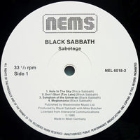 Black Sabbath : Sabotage (LP, Album, RE)
