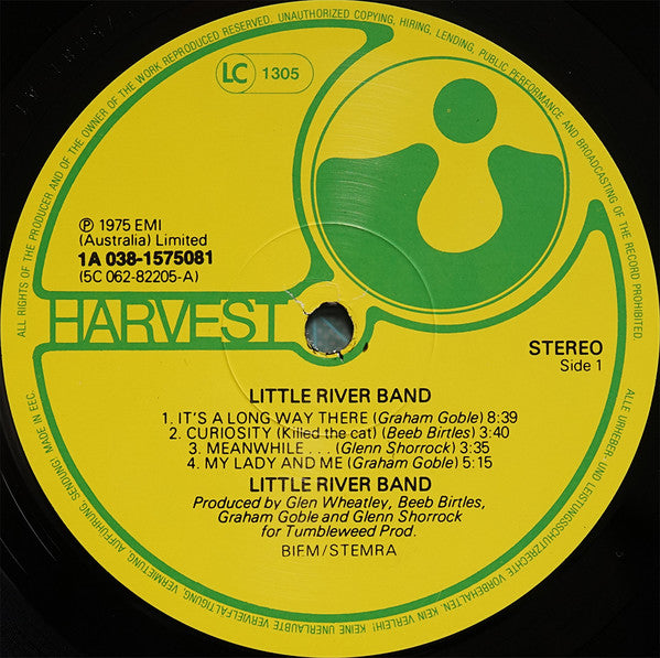 Little River Band : Little River Band (LP, Album, RE)