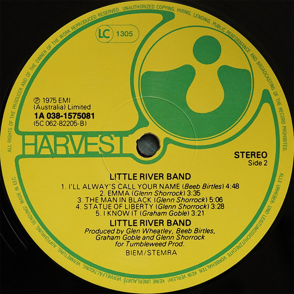 Little River Band : Little River Band (LP, Album, RE)