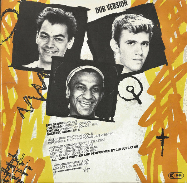 Culture Club : Do You Really Want To Hurt Me (7", Single, Inj)