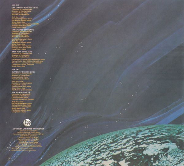 Stan Clarke* : Children Of Forever (LP, Album)